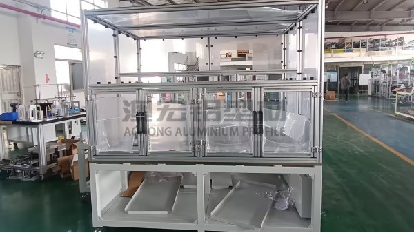 包裝產線卡料、粉塵超標？看食品廠如何用鋁型材防護罩破局