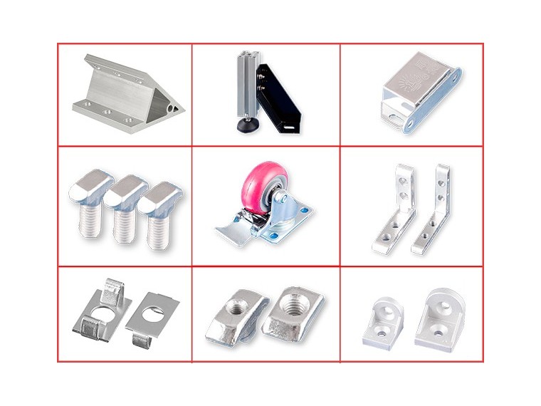 鋁型材框架是怎么連接在一起的？