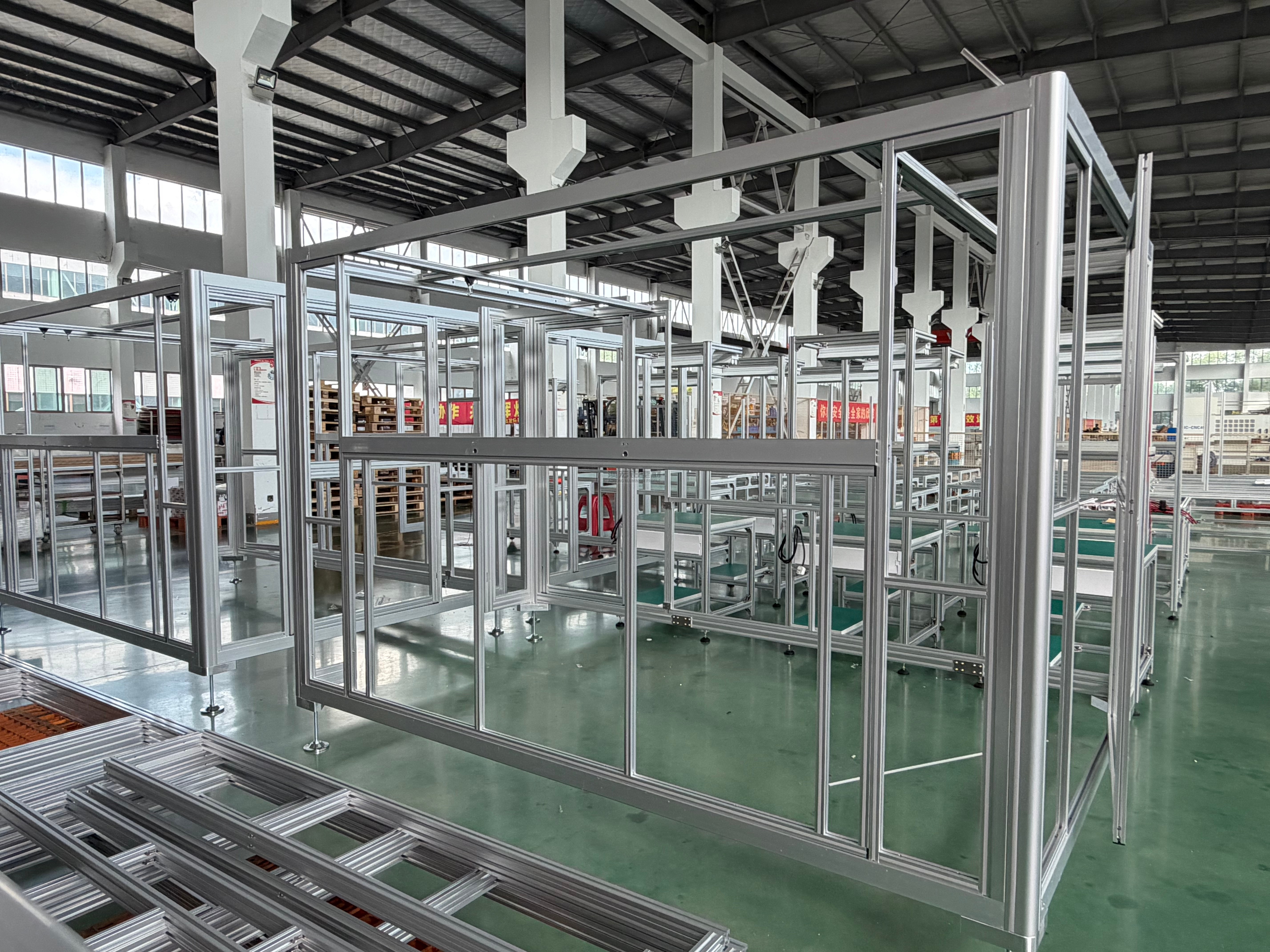 工業(yè)鋁型材框架系統(tǒng)連接技術(shù)的精度躍遷